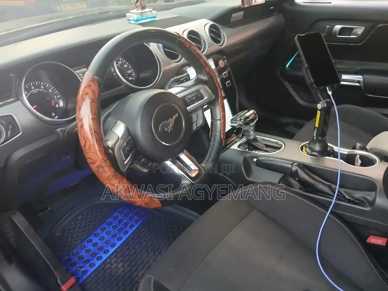 Ford Mustang EcoBoost Premium Fastback 2018 Blue