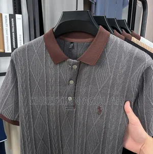 Knitted Short Sleeve Cotton Shirt