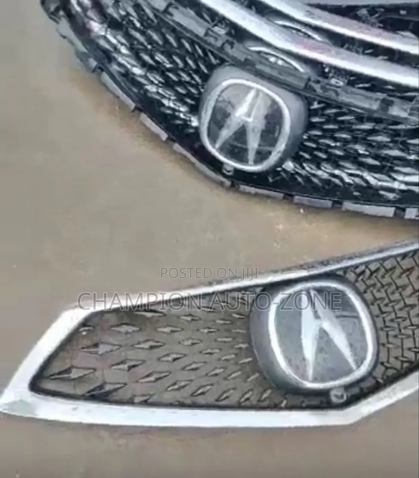 Acura 2017-2018 MDX Diamond Pentagon Front Grilles