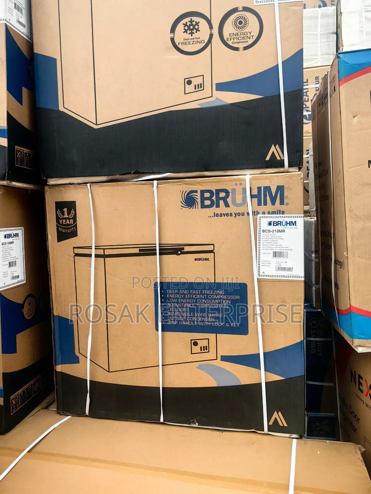 Bruhm 200l Chest Freezer
