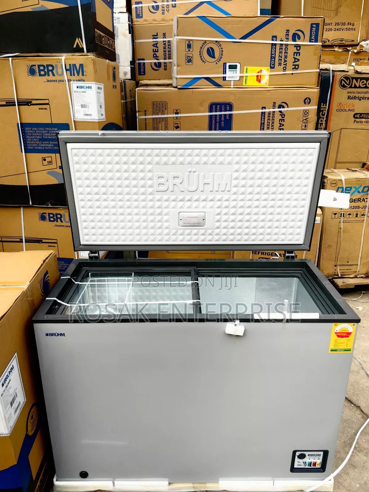 Bruhm 250l Chest Freezer