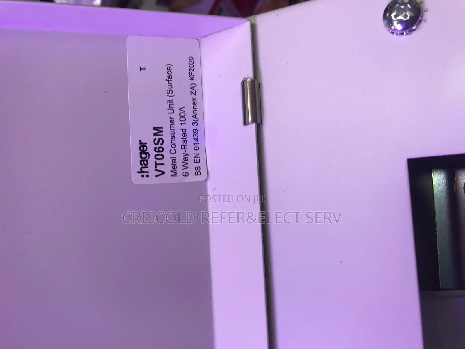 Hager 6way Main-Switch
