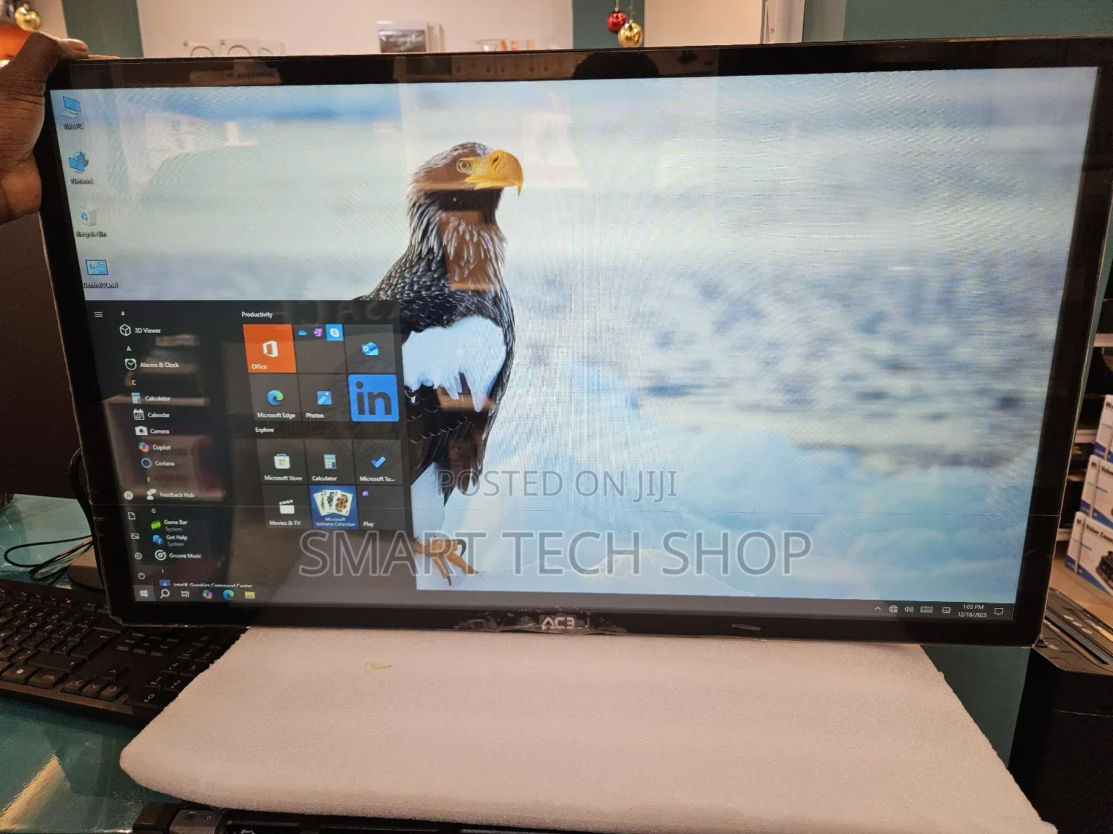 New Desktop Computer 8GB Intel Core I3 SSD 128GB