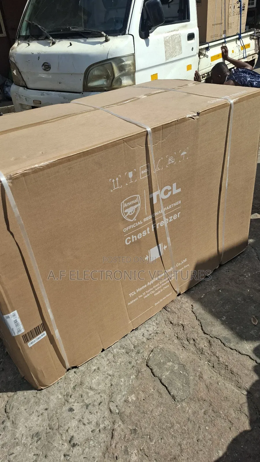TCL 380-Litres Chest Freezer(F494cfsl)