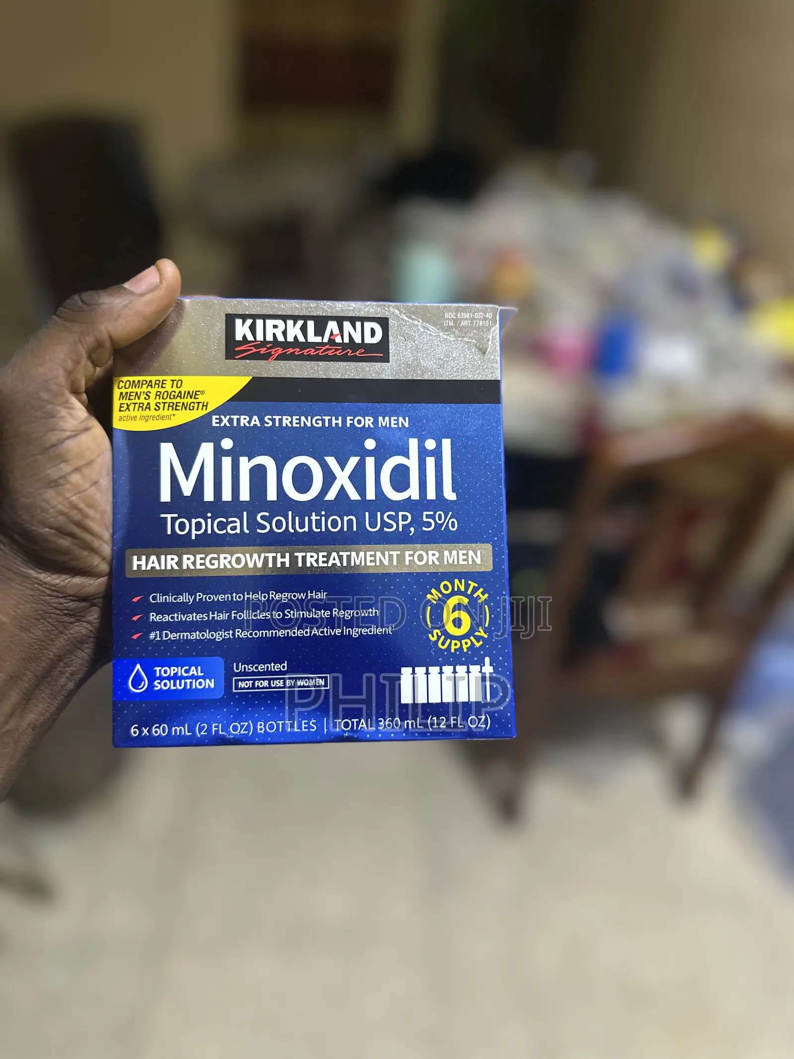 Undiluted Kirkland Minoxidil for Beard and Hairline Kirkland