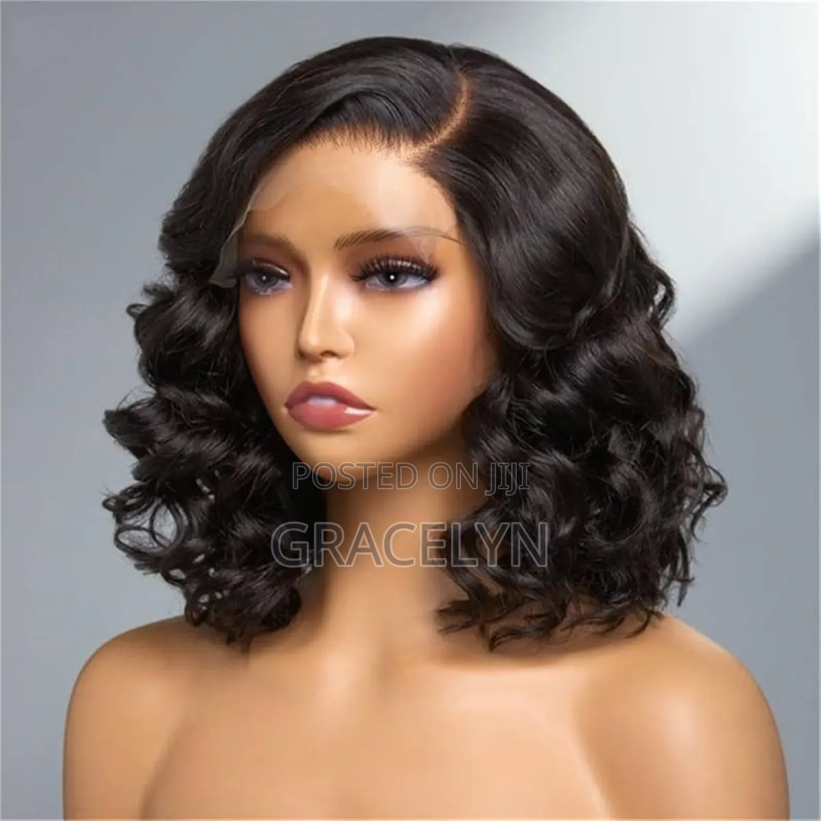 Bridal Bouncy Wig