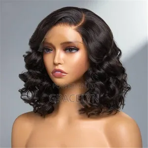 Bridal Bouncy Wig