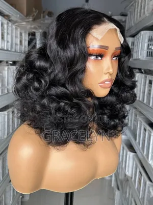 Bridal Bouncy Wig