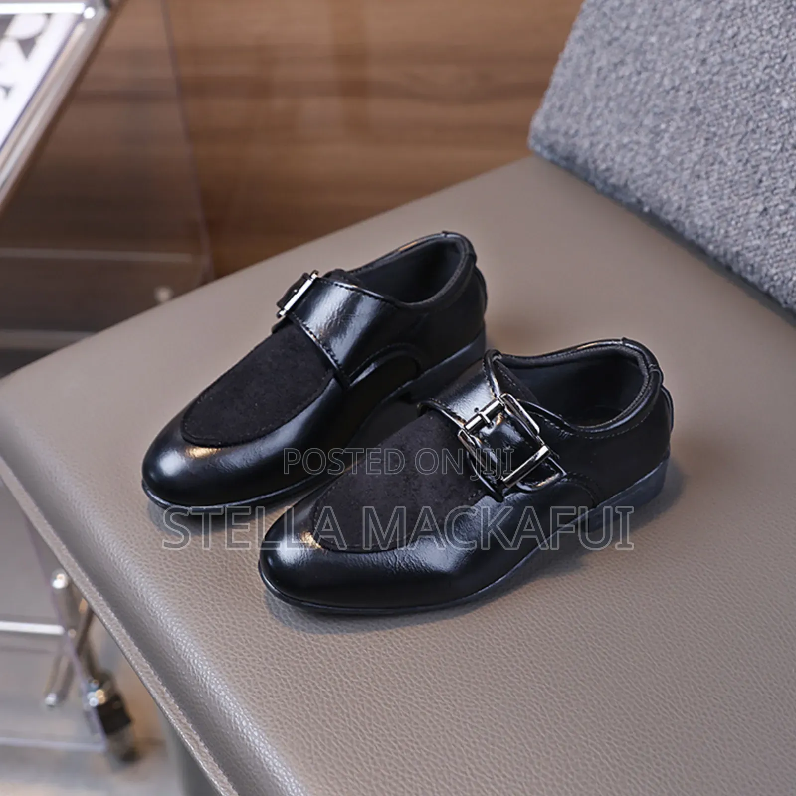 Exquisite Black Shoes for Boys Sizes 28-36 Only