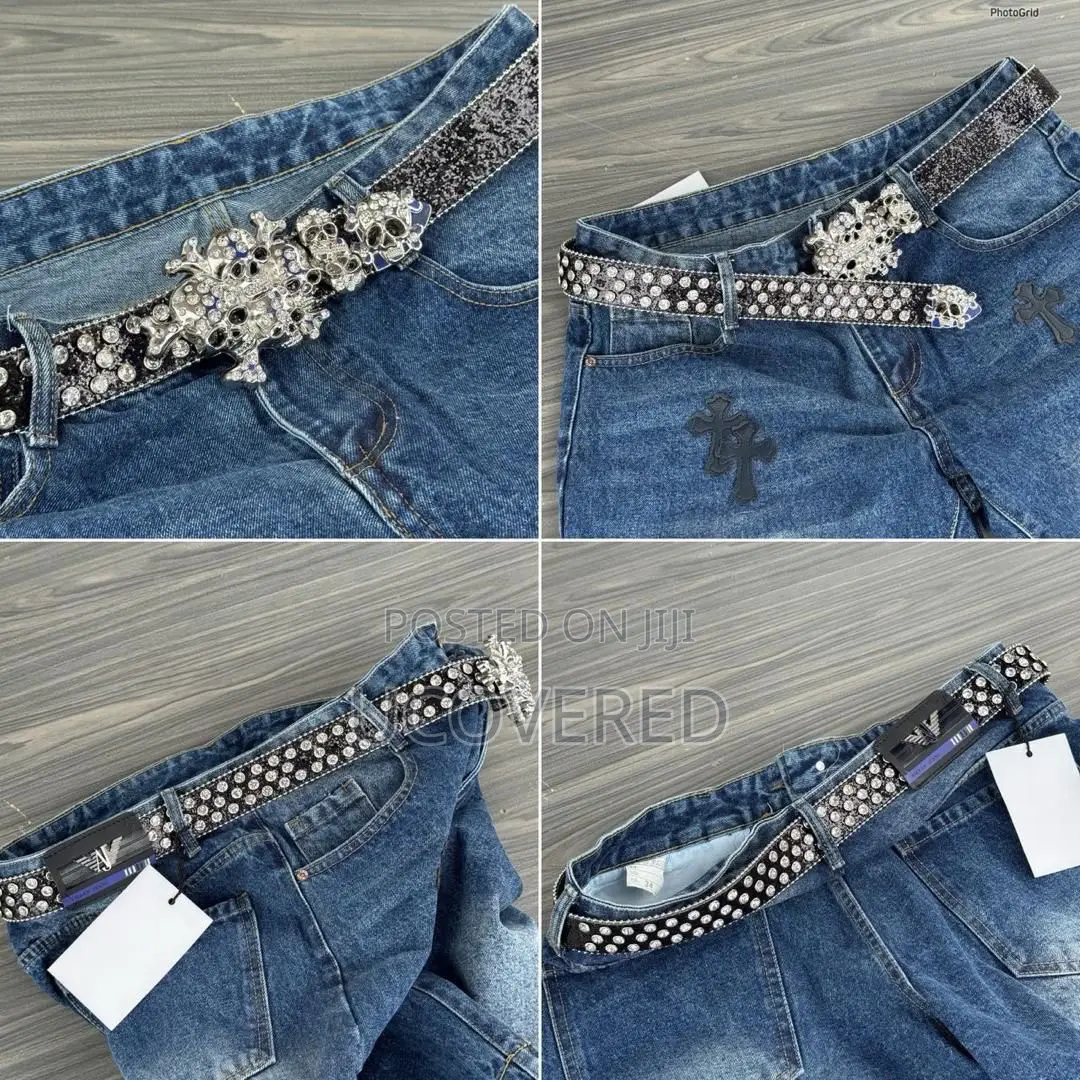 High Quality Vintage Jeans Leather Belts
