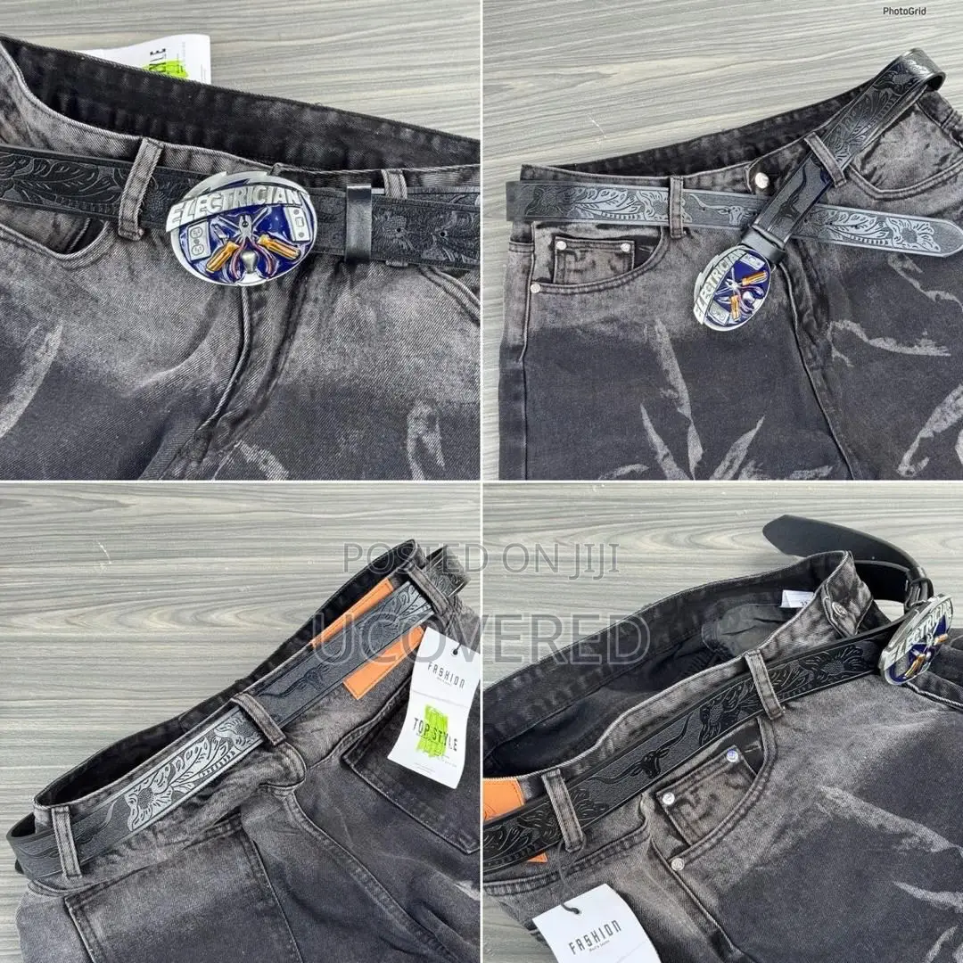 High Quality Vintage Jeans Leather Belts