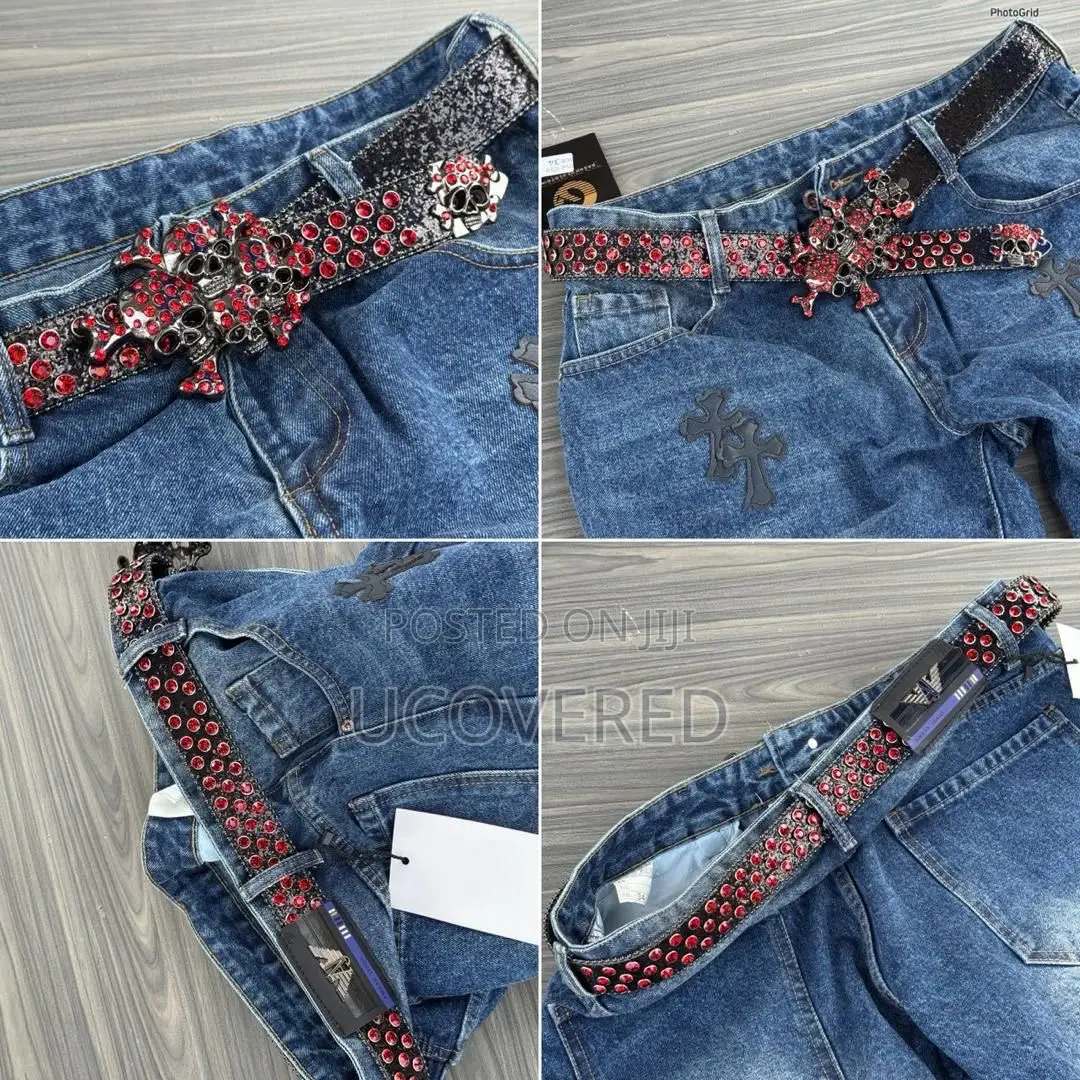 High Quality Vintage Jeans Leather Belts