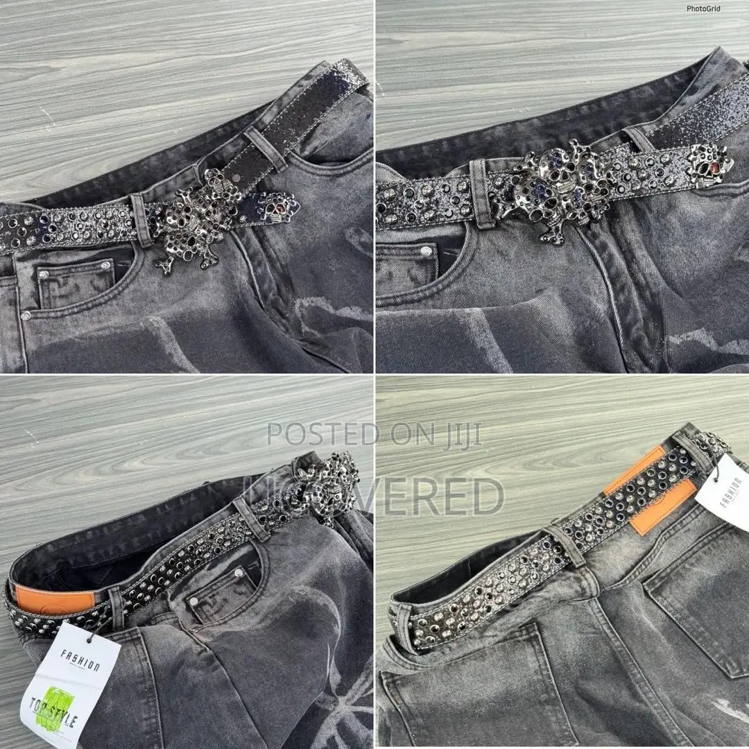 High Quality Vintage Jeans Leather Belts