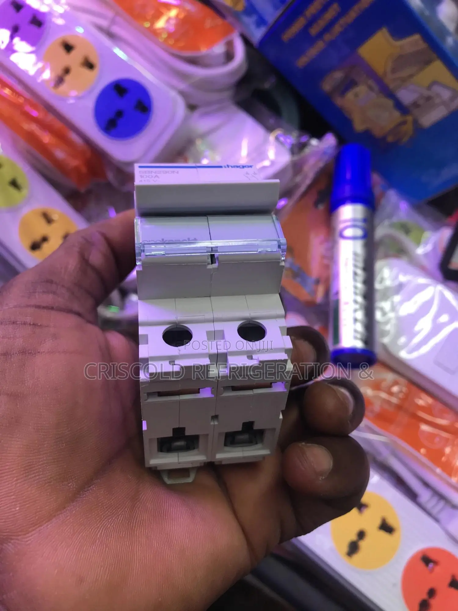 Hager 6way Main-Switch