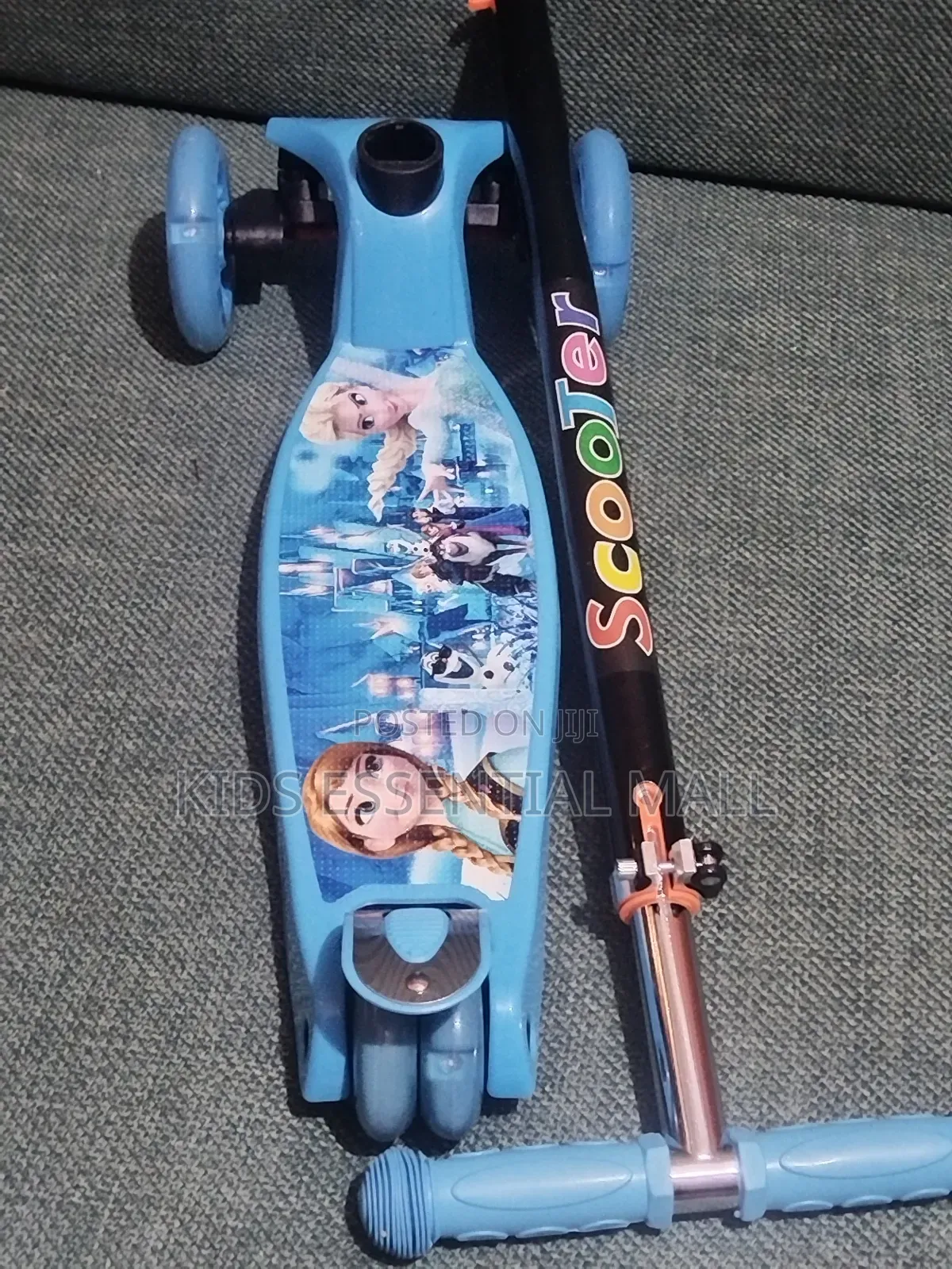 Monopatin Frozen Scooter De Metal 3 Ruedas Juguete