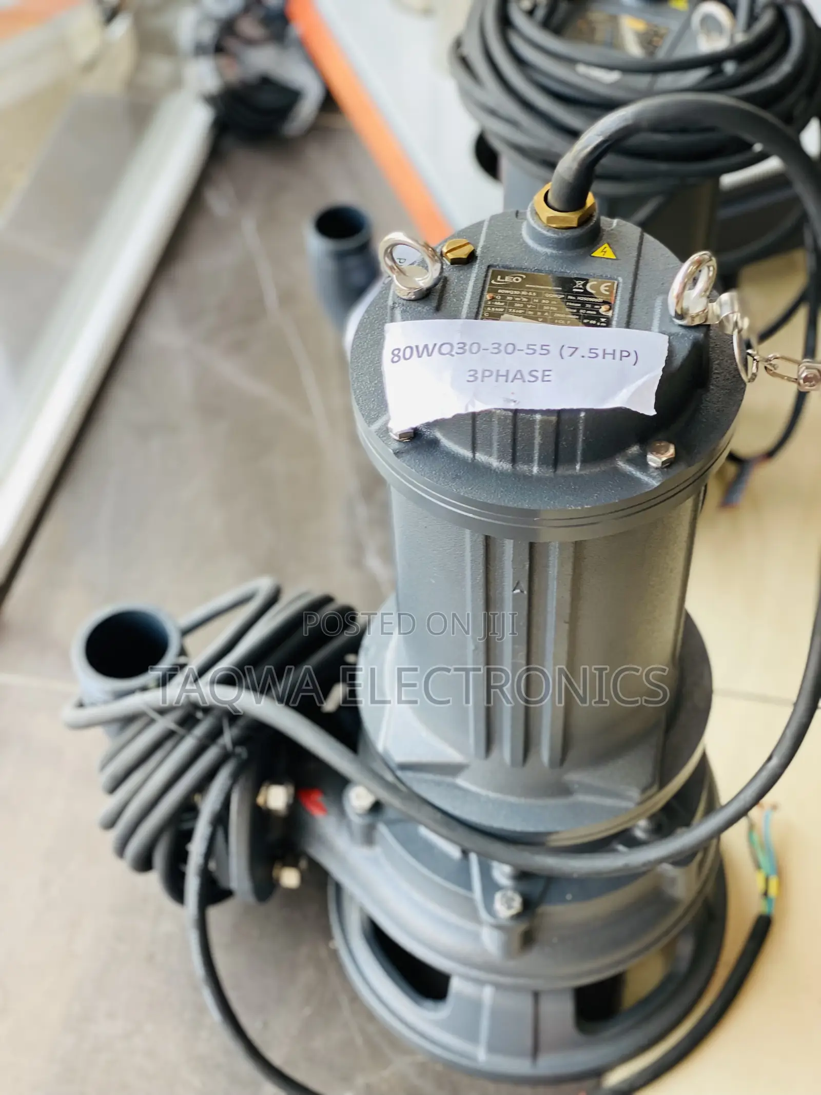 Sewage Water Pumps-7.5hp( 80wq30-30-5.5) Leo