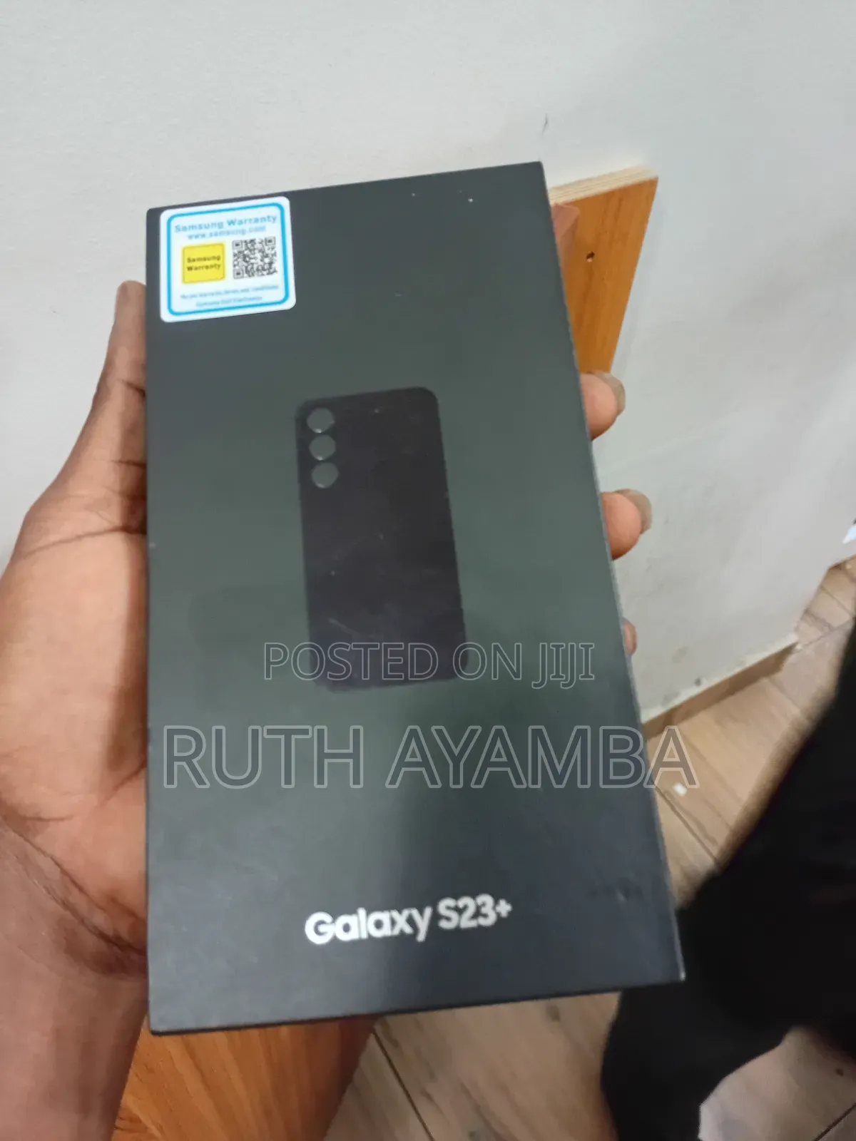 New Samsung Galaxy S23+ 256 GB Black