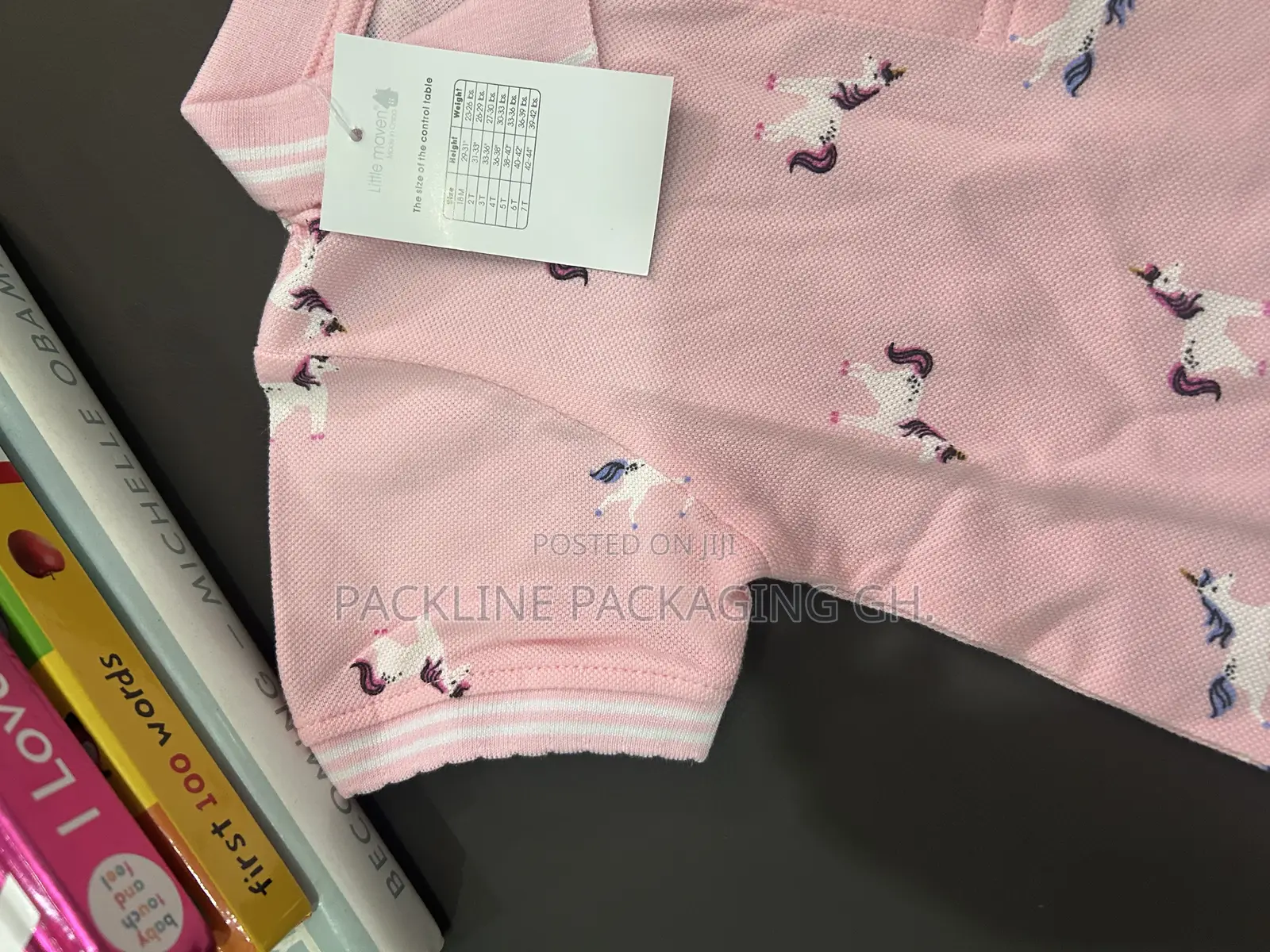 Kids Pink Polo Dress Girls Casual Wear