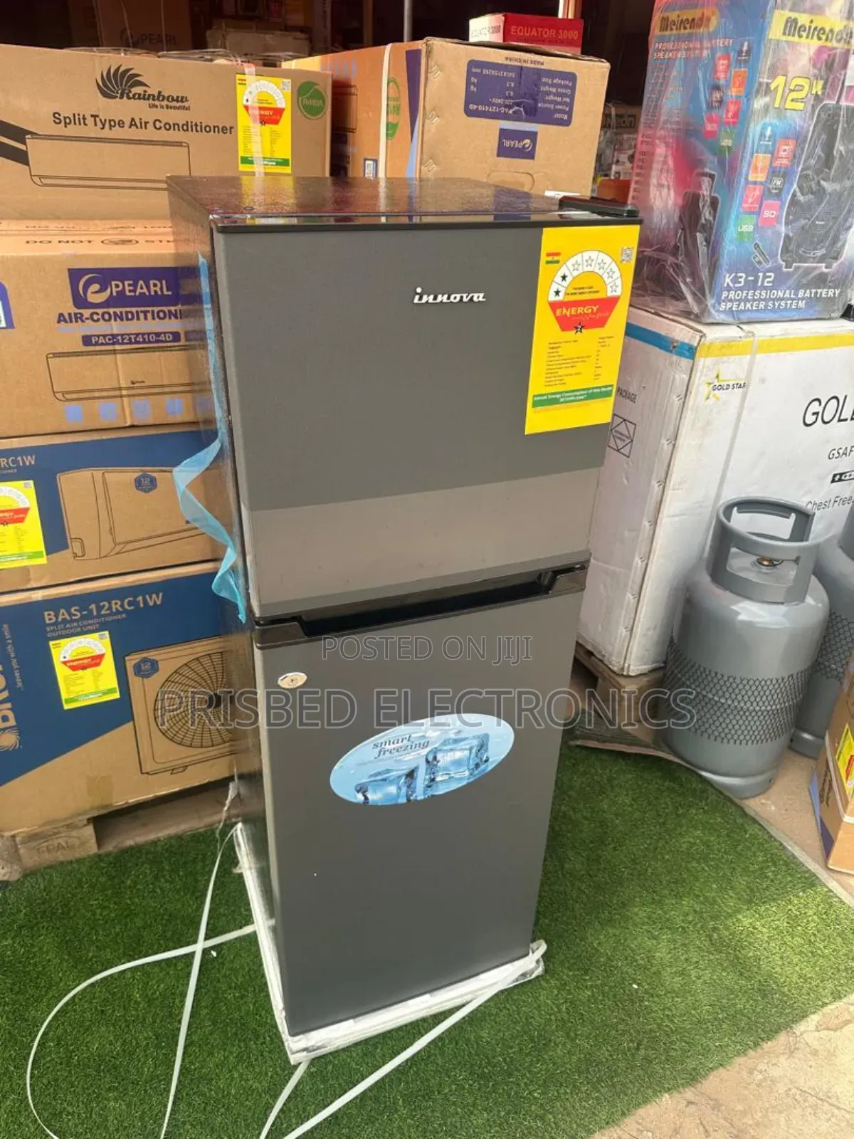 Innova Double Door Fridge 136 Litres