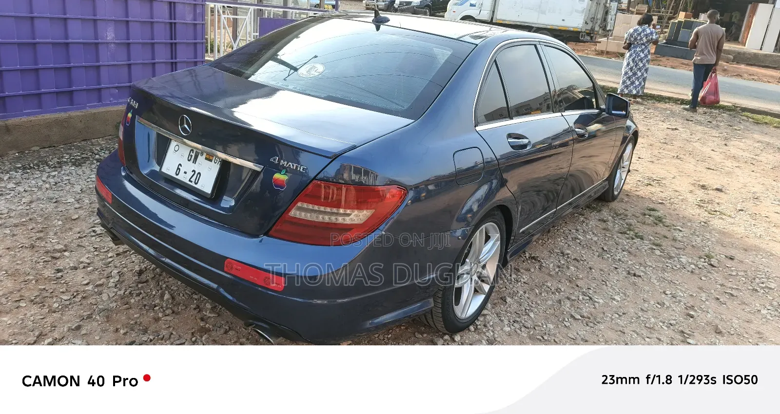 Mercedes-Benz C300 Luxury 4Matic Sedan AWD (3.5L 6cyl 7A) 2014 Blue