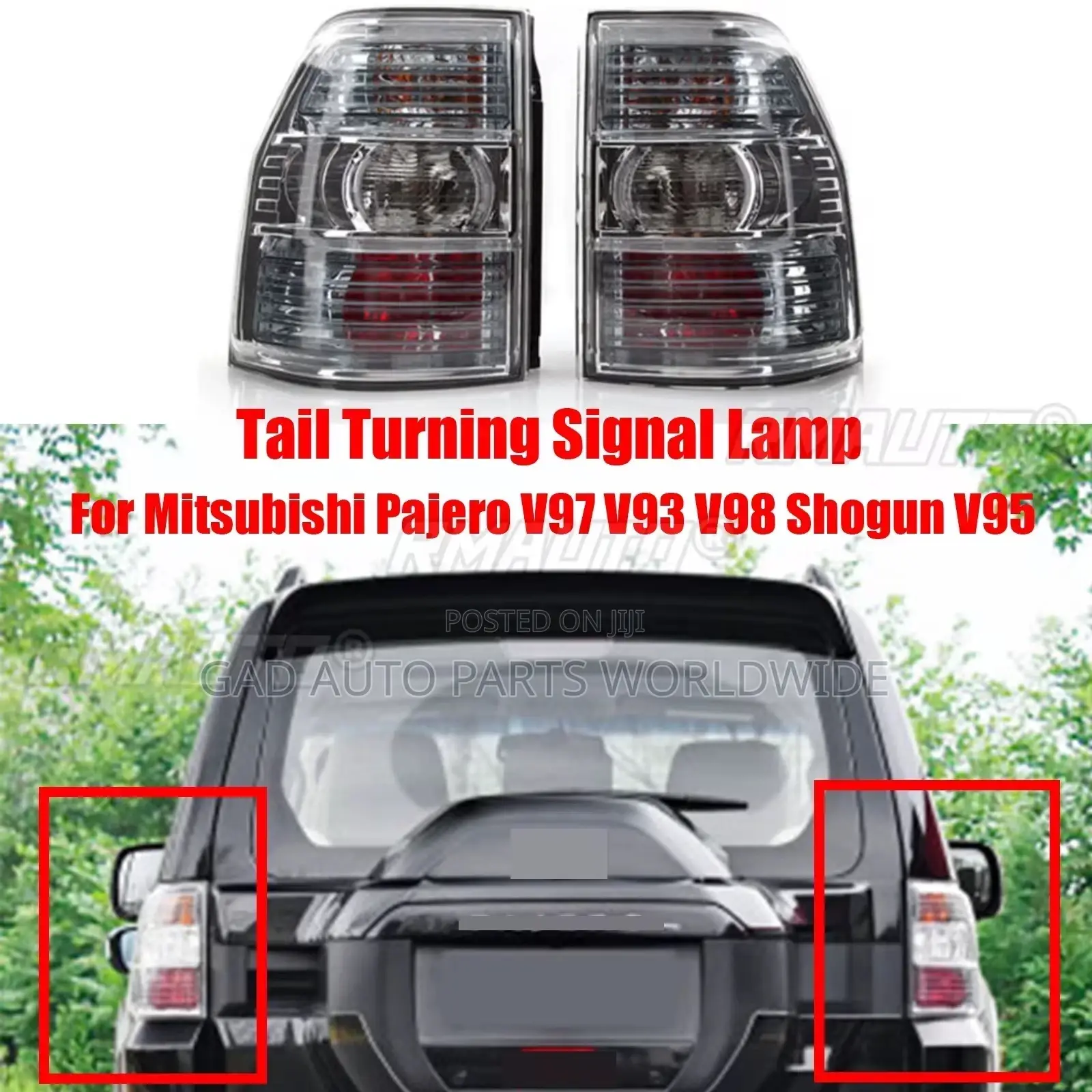 Mitsubishi Pajero Tail Lights 2008-2022
