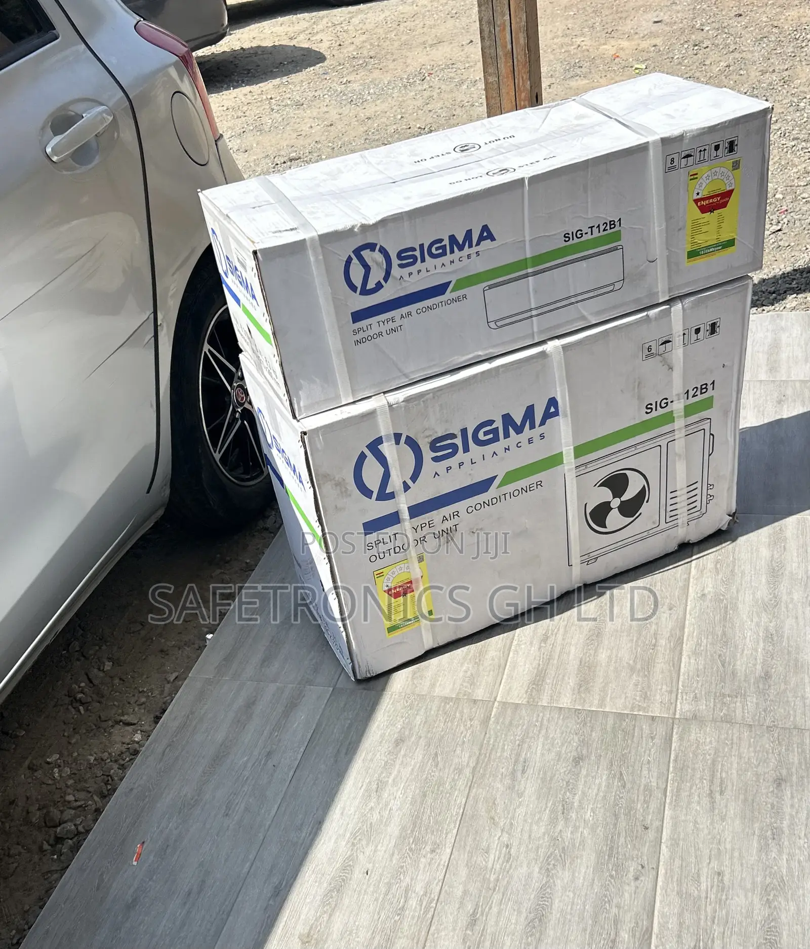 Sigma Peaceful Best White Electric 2.0 Horsepower Split Type Ac
