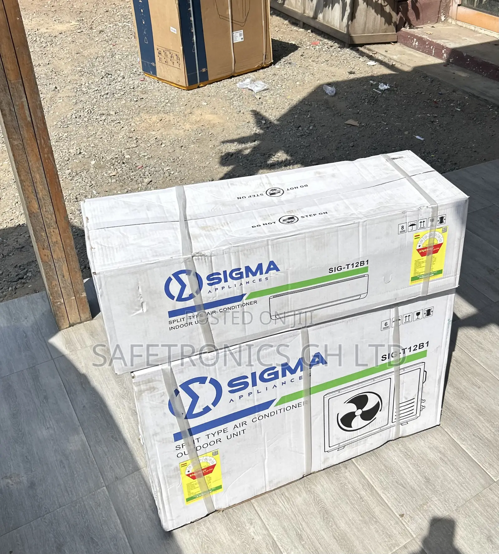 Eco-Friendly Chilling Electric Sigma 2.0 Horsepower Sleek White Ac