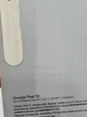 New Google Pixel 10 128 GB Black