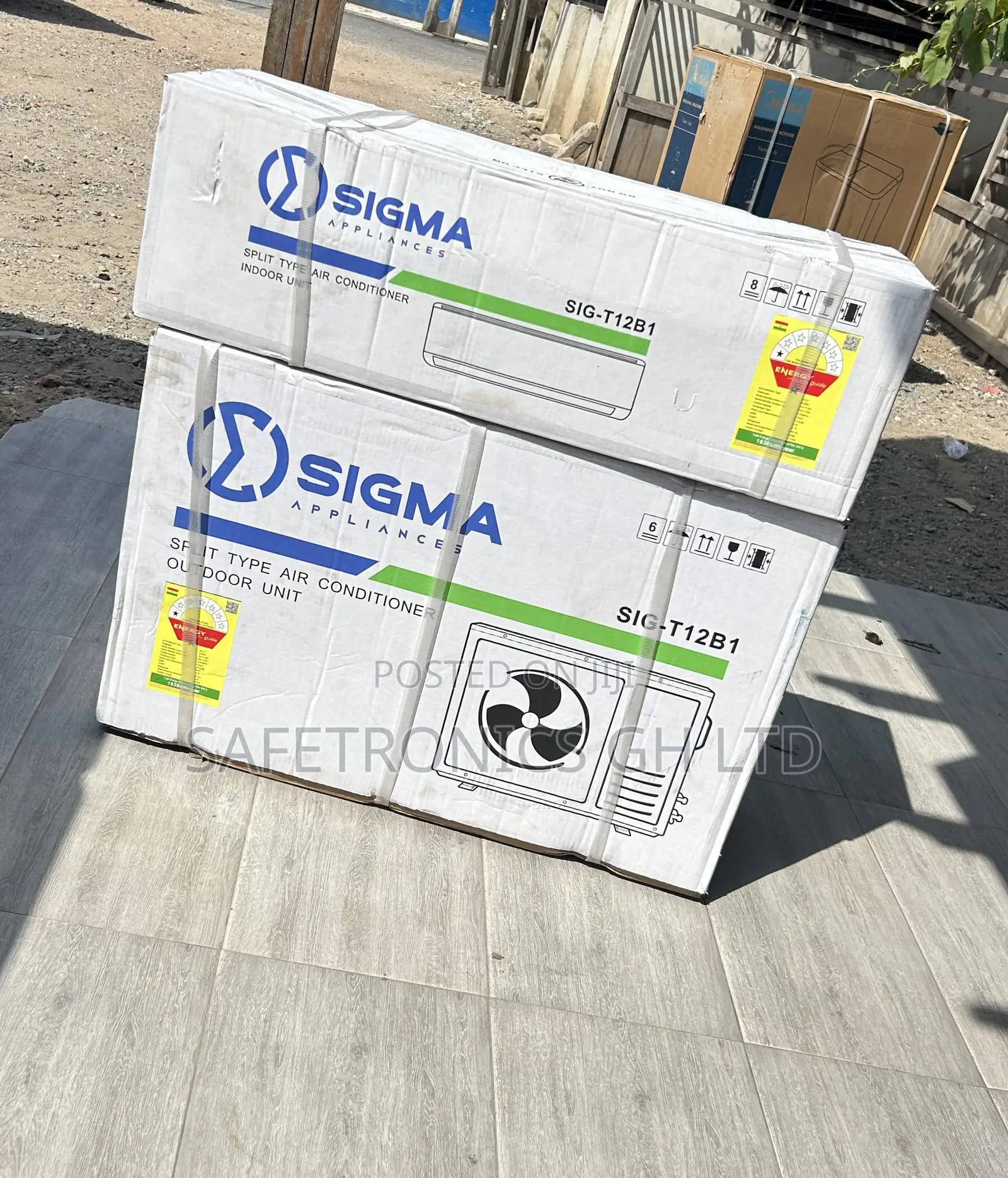 Lastest Sleek White Electric 2.0 Horsepower Sigma Split Type Ac