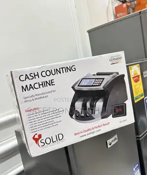 Super Original Soild Cash Counting Machine Black (Sd-Cm55)