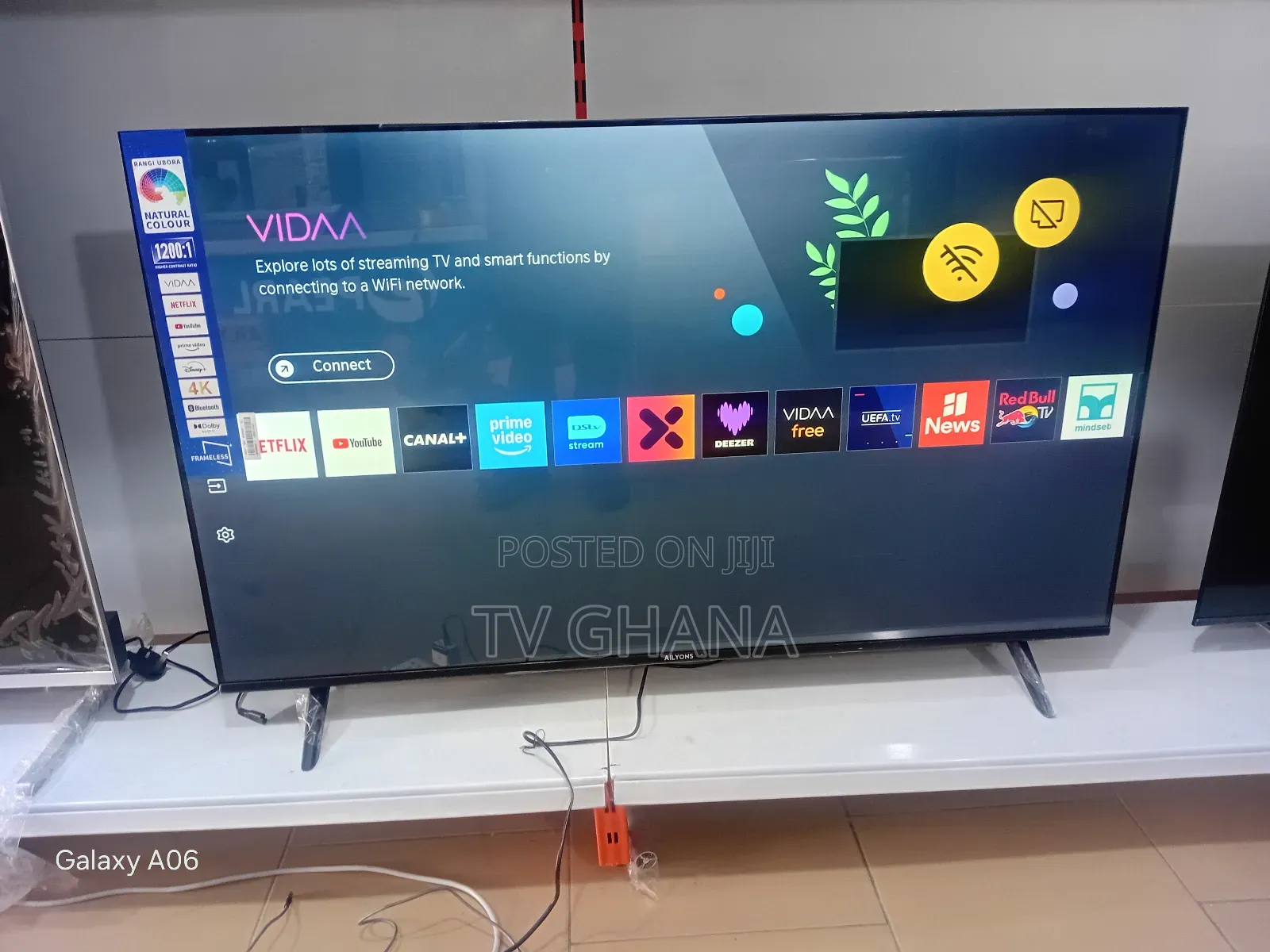 Ailyson 55” Smart Tv – Clear Sound, Vivid Picture