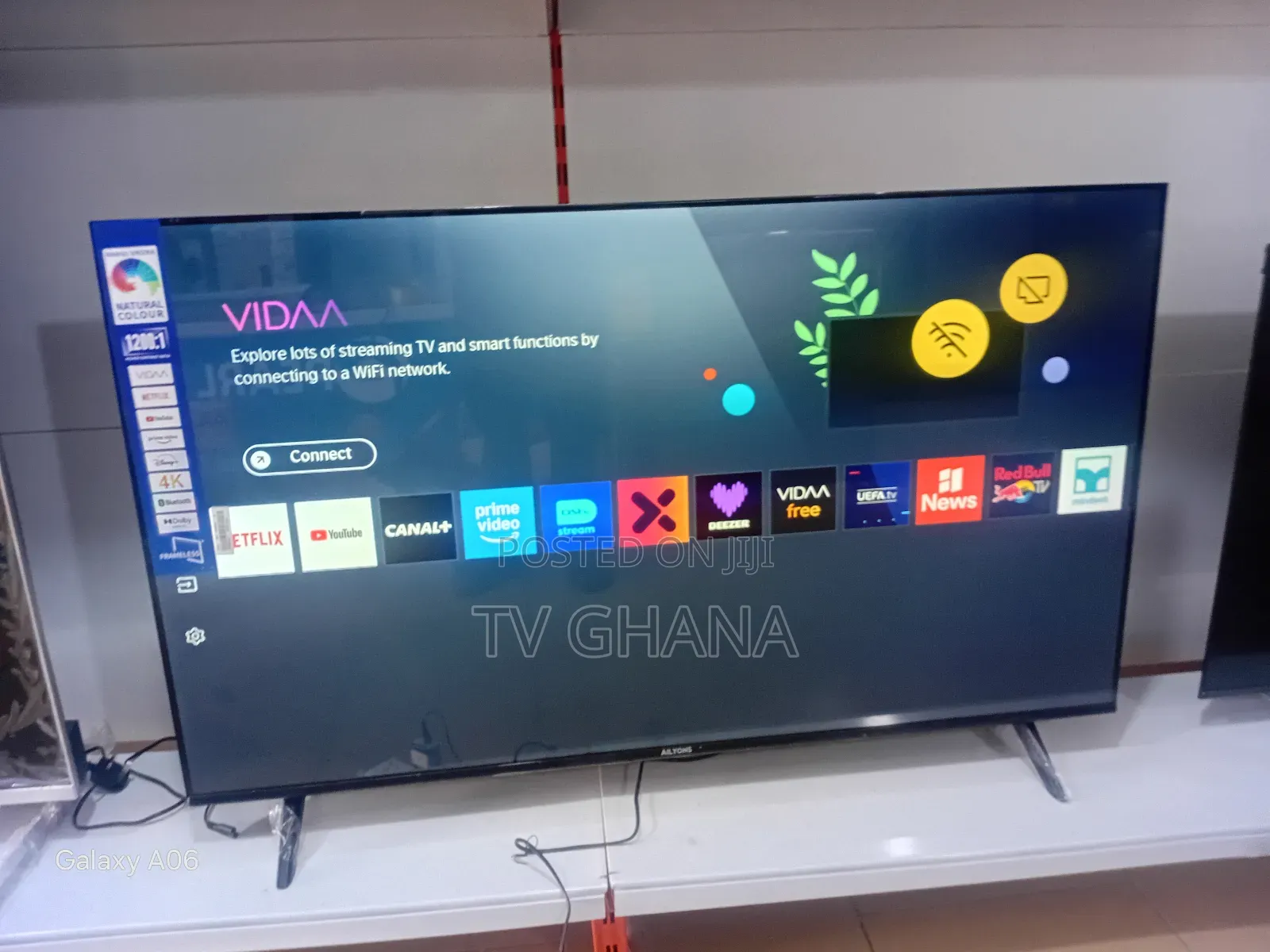Ailyson 55” Smart Tv – Clear Sound, Vivid Picture