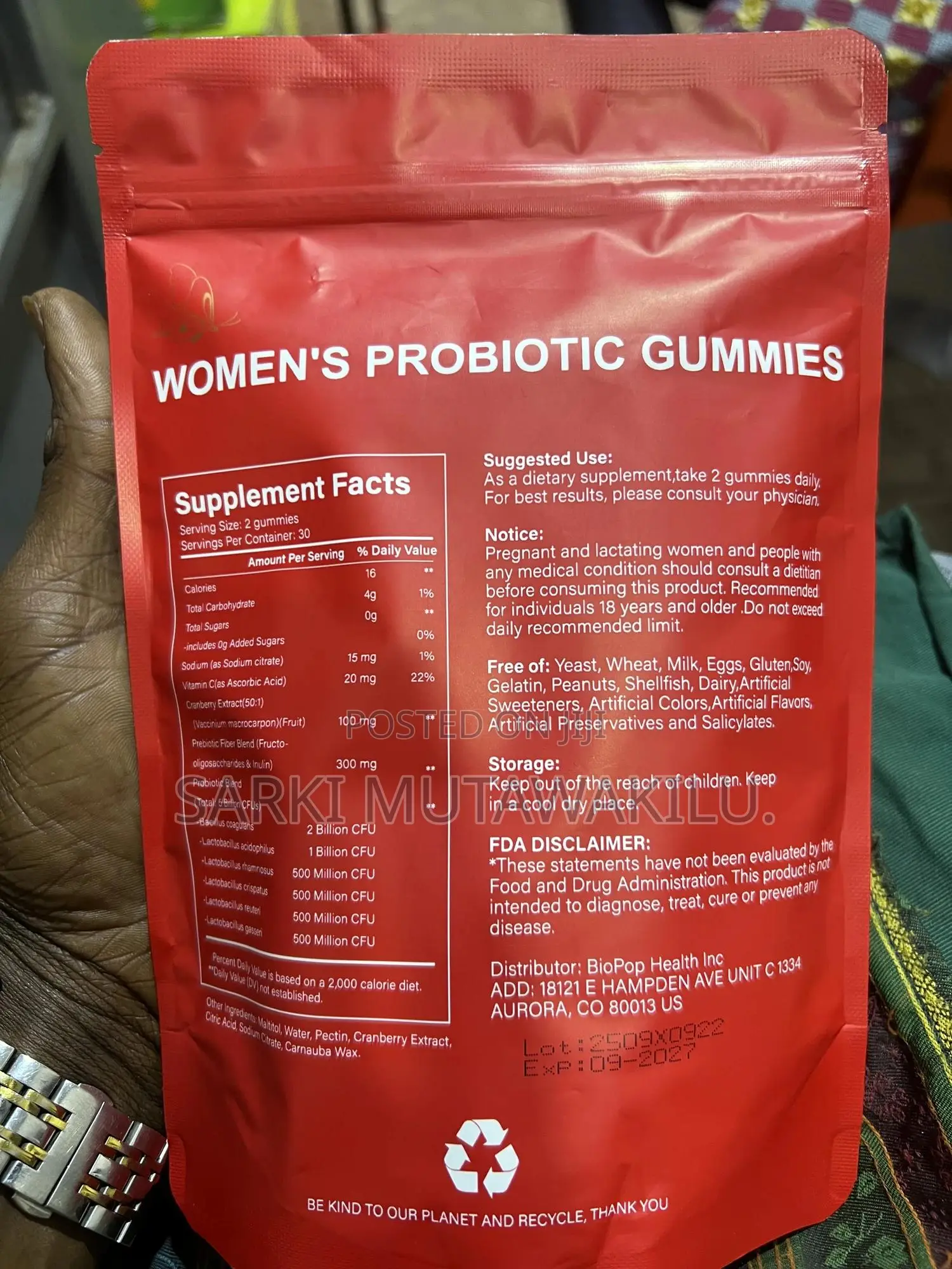 Women Probiotic Gummies