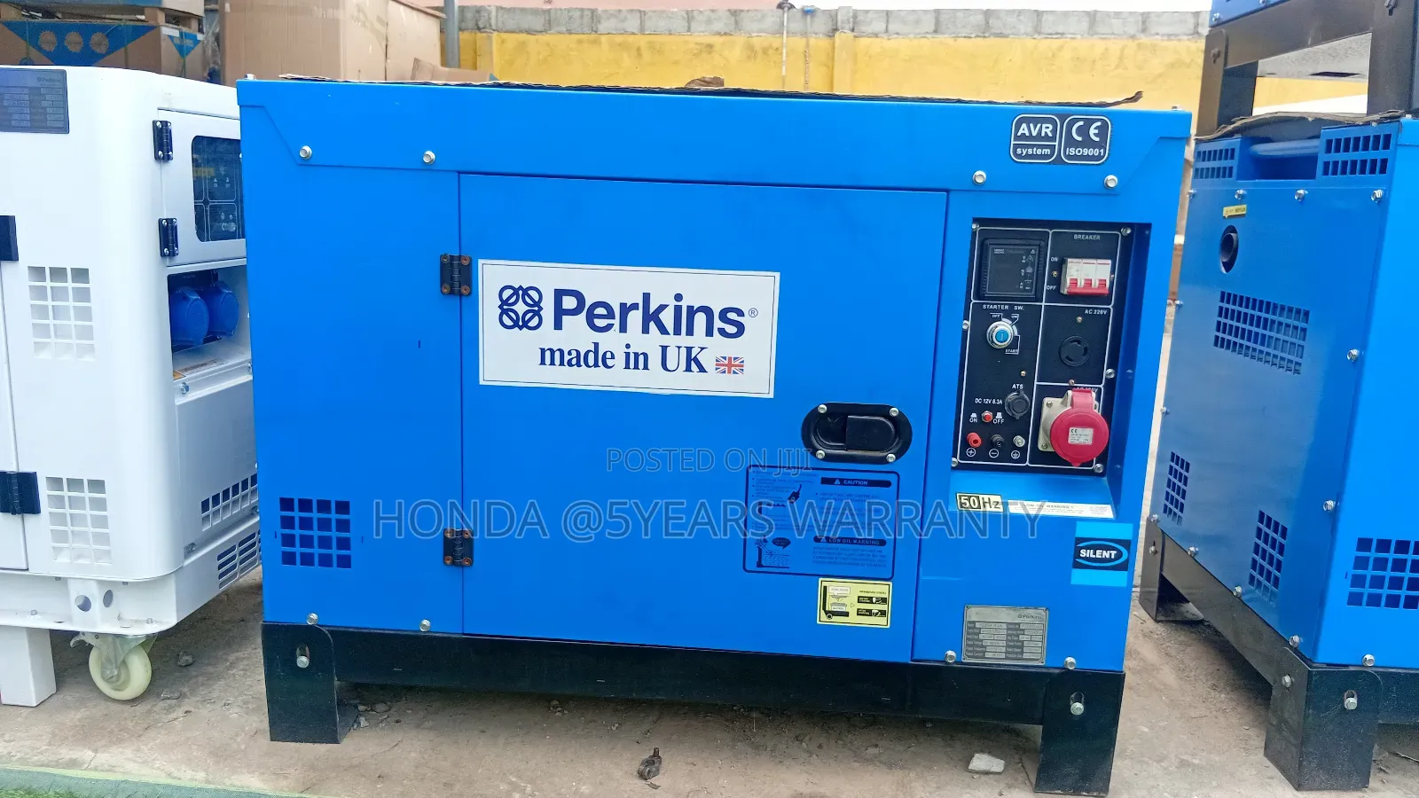 Perkins 22kva 3-Phase Silent Diesel Generator 