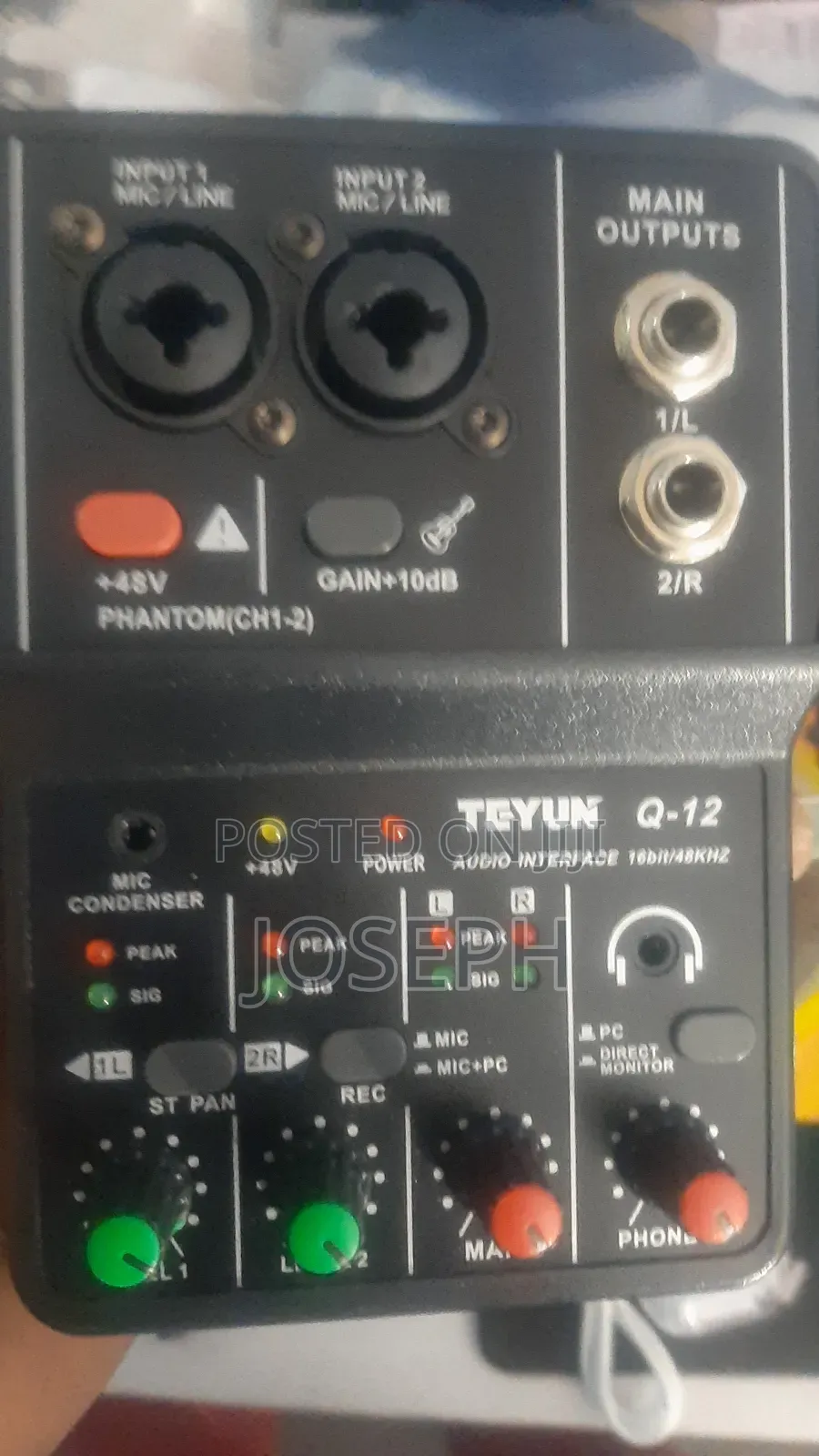 2 Channels Mixer
