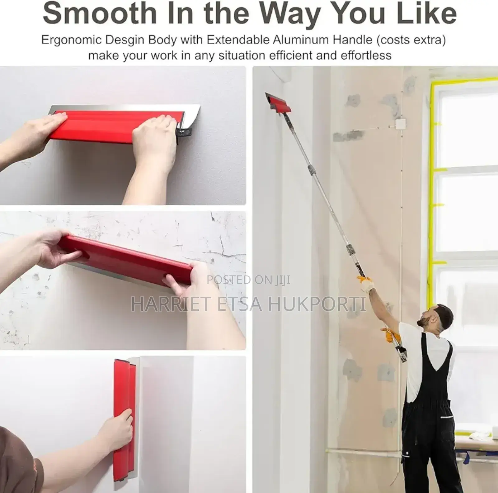 Professional Drywall Skimming Blade Set ( 40/60/80cm 6 in a Box)