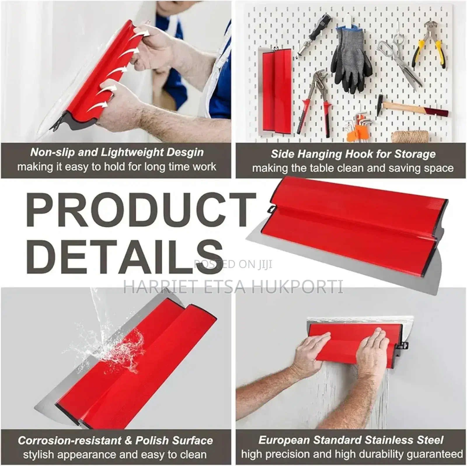 Professional Drywall Skimming Blade Set ( 40/60/80cm 6 in a Box)