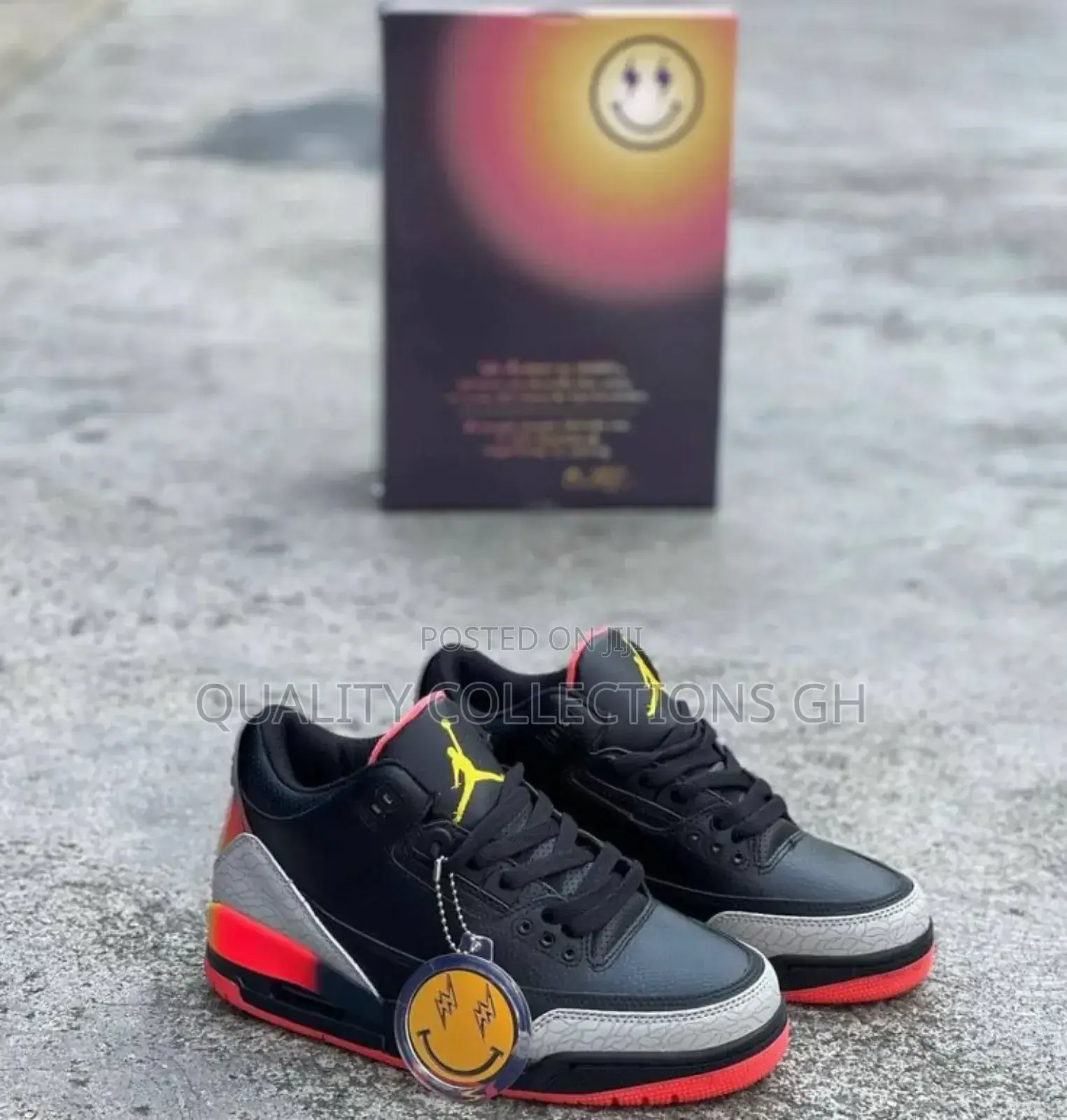 Jordan 3 Jbalvin Black
