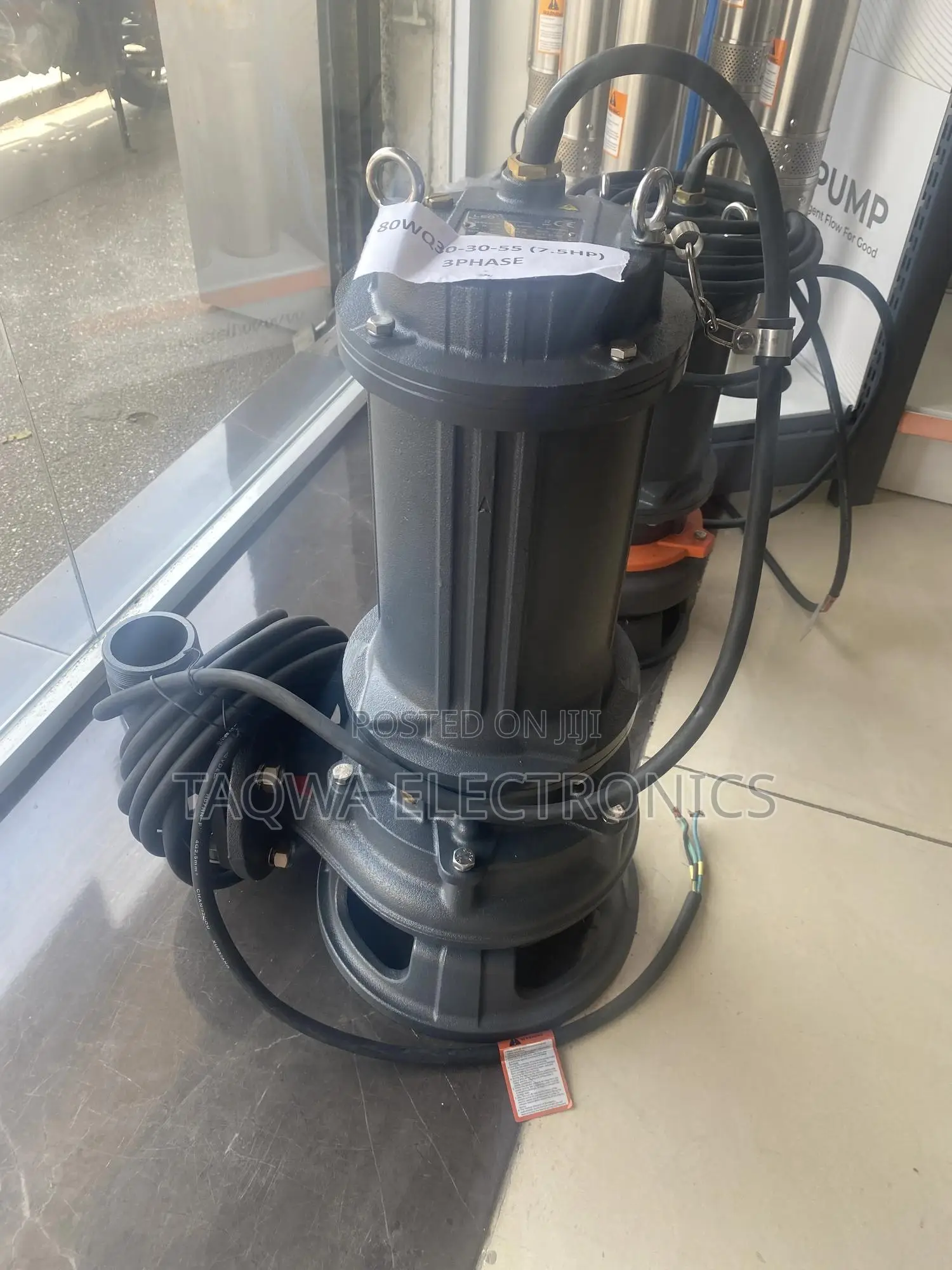 780l/Min Leo 7.5hp Sewage Water Pump