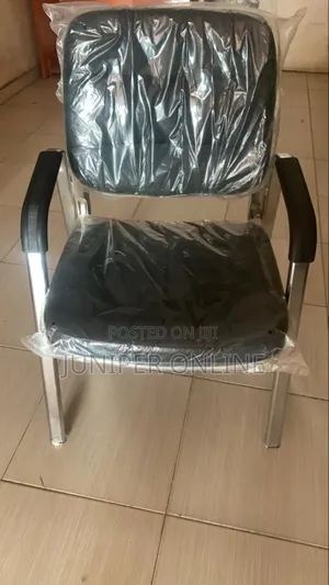 Visitor's Chair Silver Strong Legs Fute