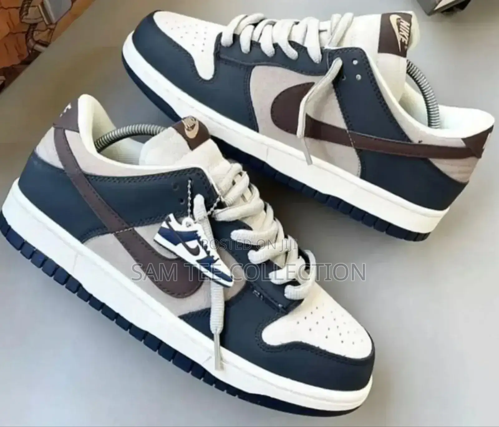 Nike Sb Dunk Low Original. Panda Colour, Blue White.