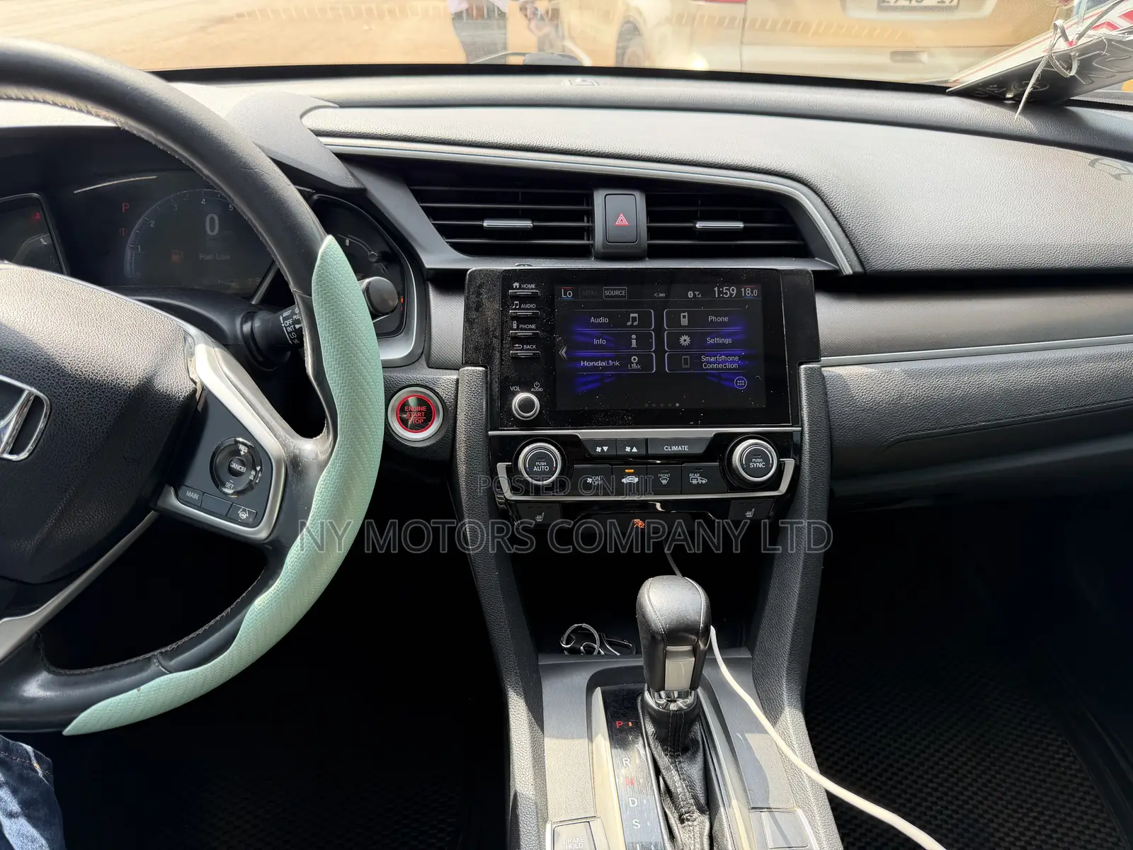 Honda Civic EX-L Sedan 2019 Black