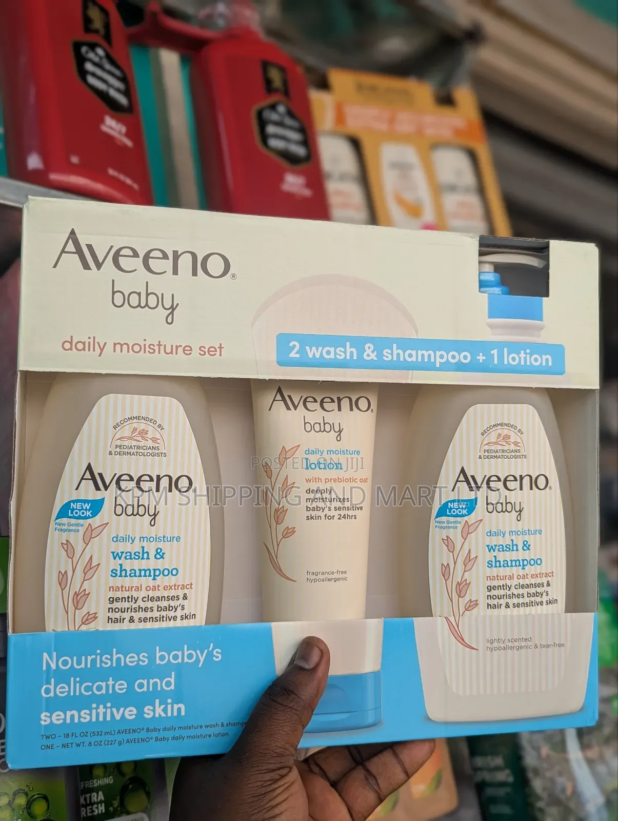 Aveeno Baby Wash And Shampoo (Usa 532ml)