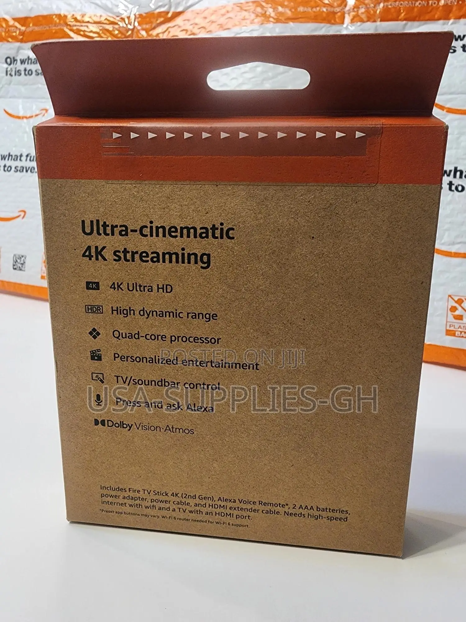 Amazon Fire Tv Stick 4k - Newest Model - From Usa in Labone - TV ...