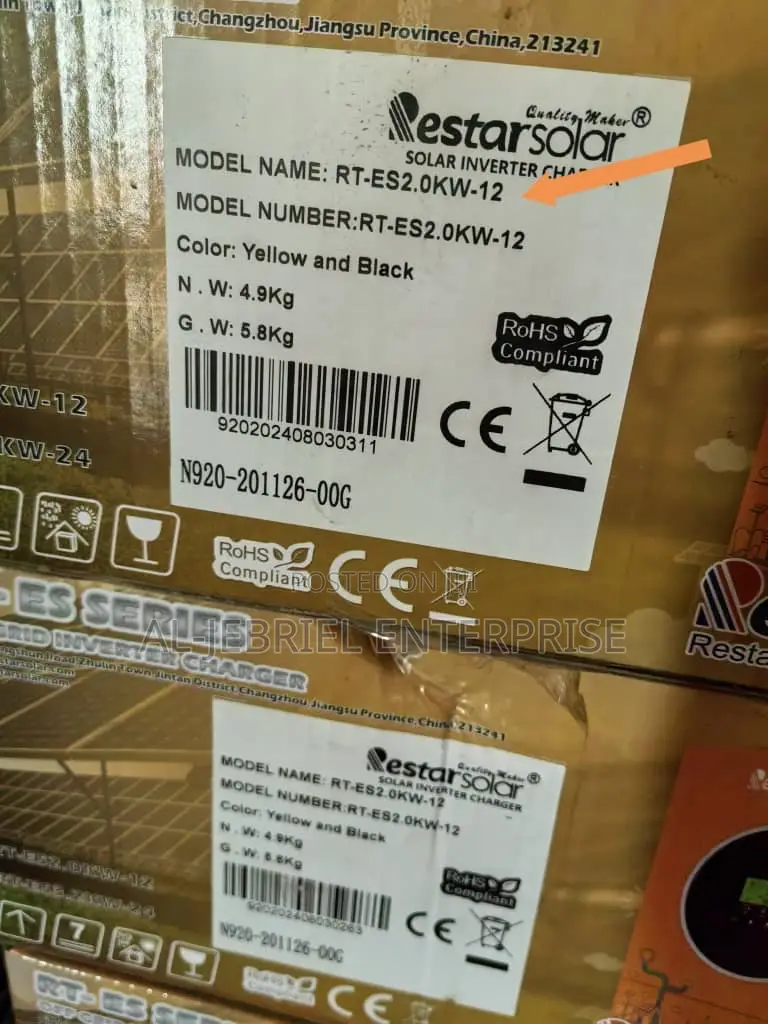 Solar Inverter Charger 2000va