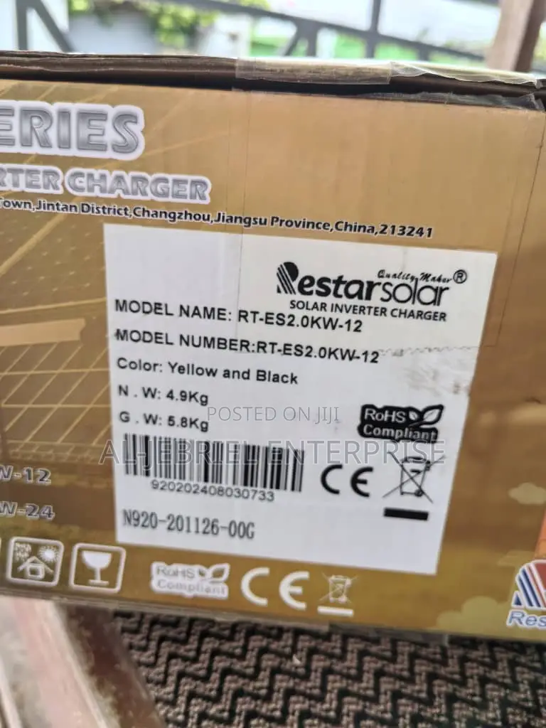 Solar Inverter Charger 2000va