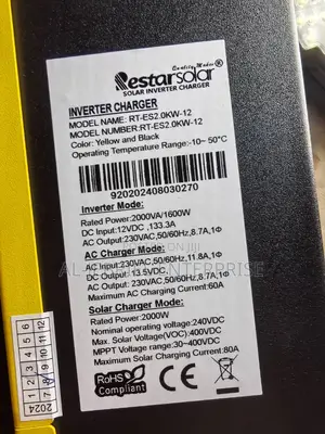 Solar Inverter Charger 2000va