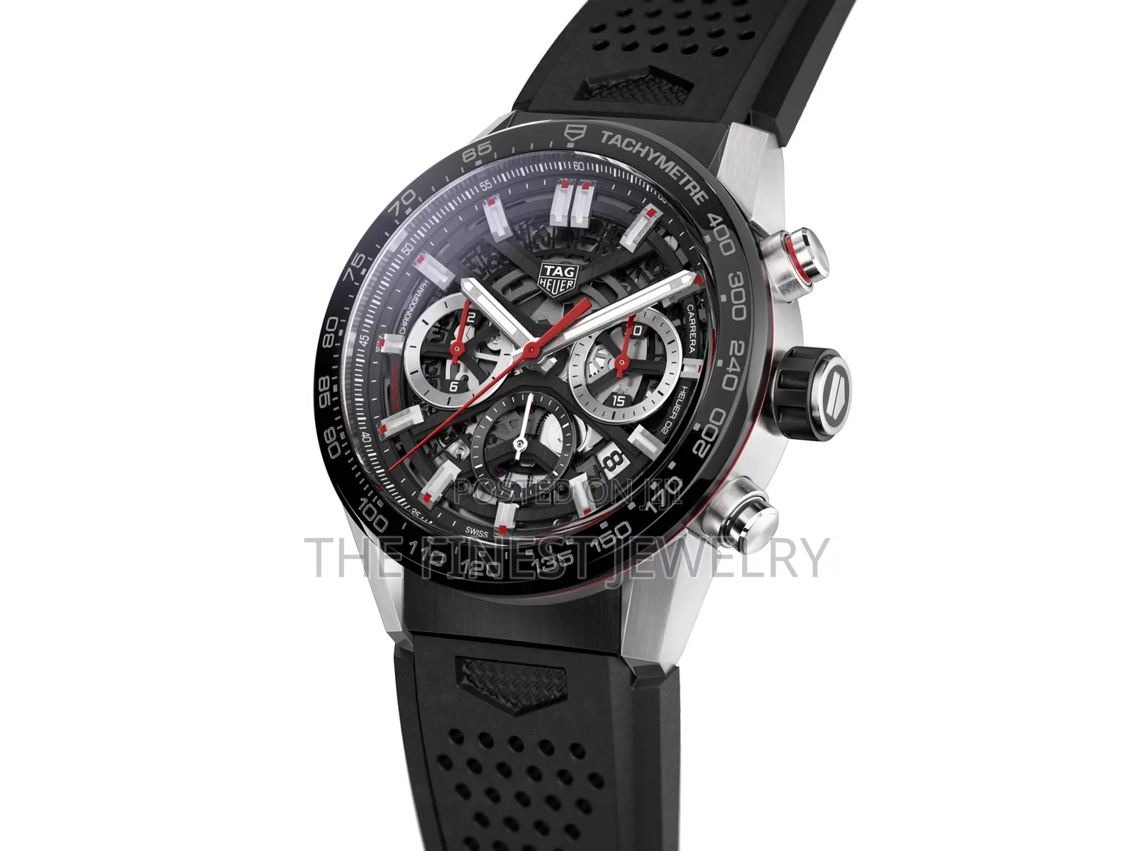 Tag Heuer Carrera Calibre Heuer 01 44mm Automatic Chronograph Watch