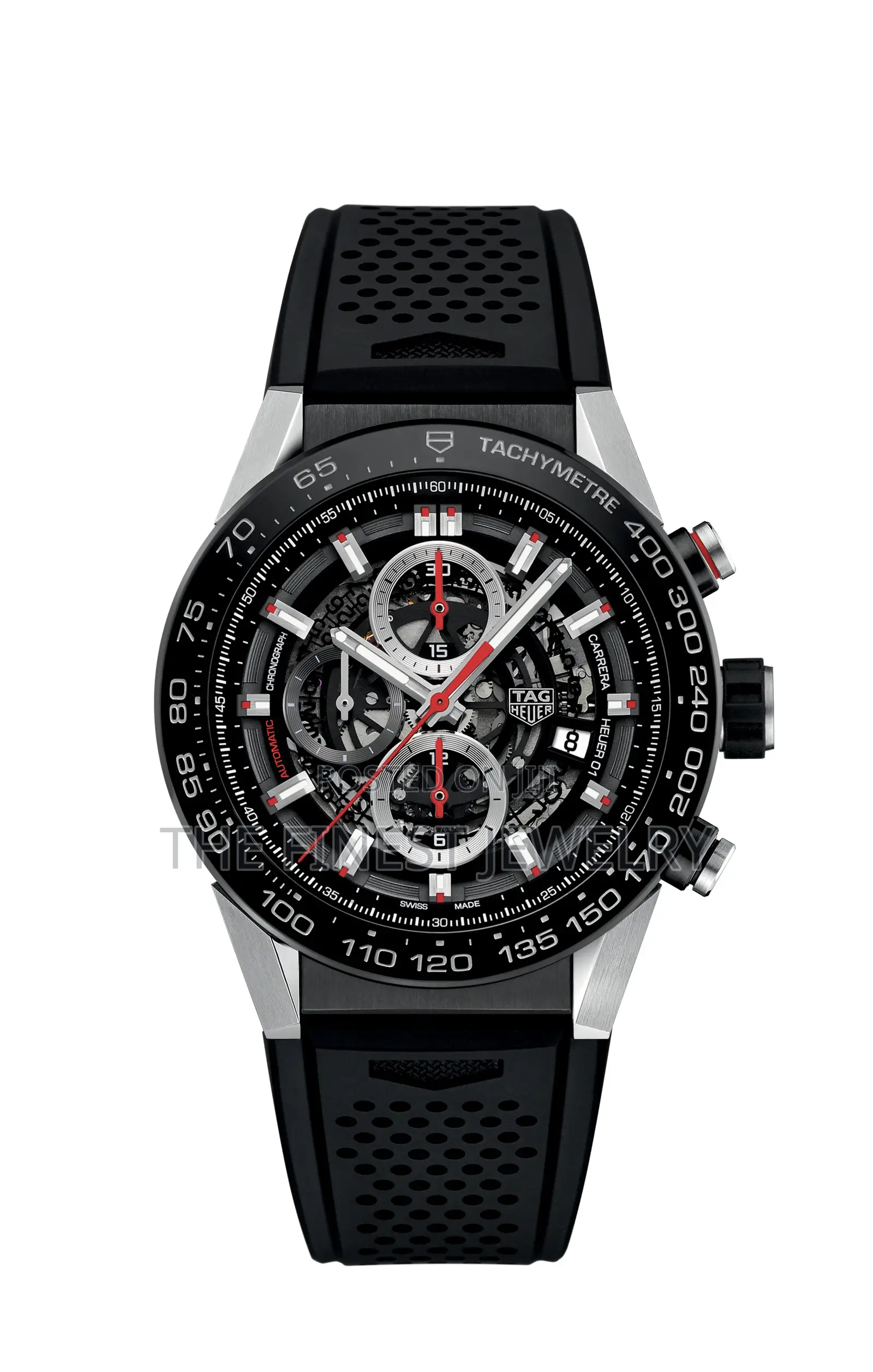 Tag Heuer Carrera Calibre Heuer 01 44mm Automatic Chronograph Watch