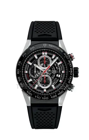 Tag Heuer Carrera Calibre Heuer 01 44mm Automatic Chronograph Watch